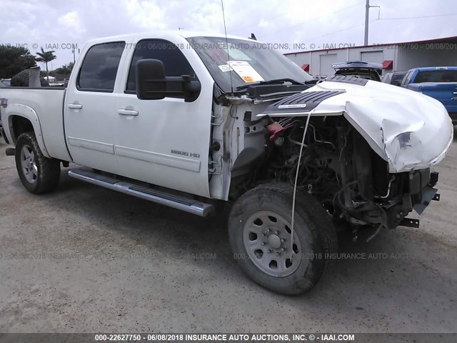 1GC1KXC83DF149174 - 2013 CHEVROLET SILVERADO K2500 HEAVY DUTY LT WHITE photo 1