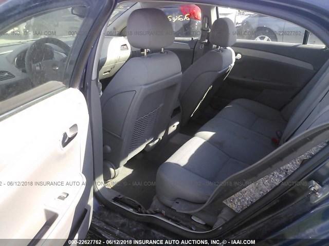 1G1ZG57B09F134145 - 2009 CHEVROLET MALIBU LS Mavi foto 8