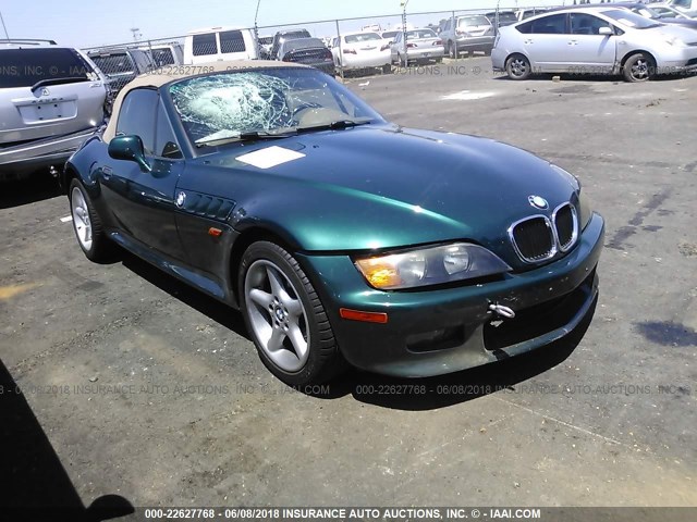 4USCJ3328WLC12125 - 1998 BMW Z3 2.8 GREEN photo 1