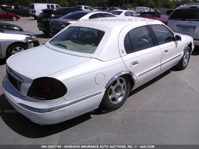 1LNHM97V2YY844210 - 2000 LINCOLN CONTINENTAL  CREAM photo 4