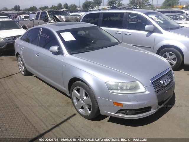 WAUDH74F98N076071 - 2008 AUDI A6 3.2 QUATTRO SILVER photo 1