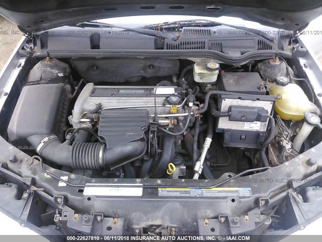 1G8AM12F03Z197097 - 2003 SATURN ION LEVEL 2 GRAY photo 10