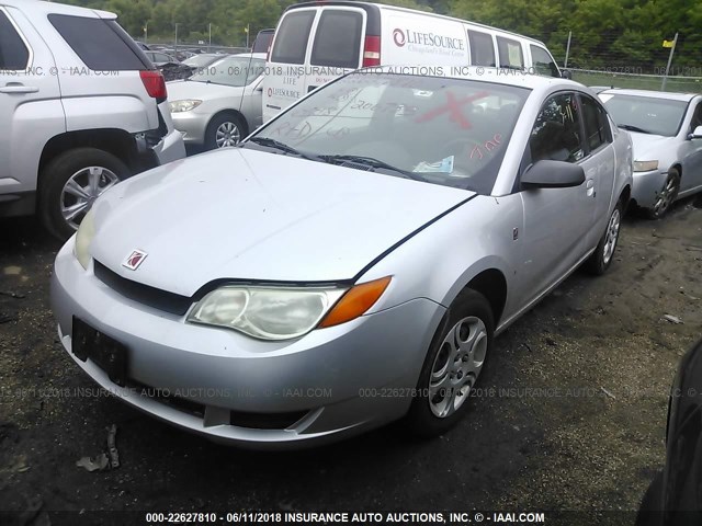 1G8AM12F03Z197097 - 2003 SATURN ION LEVEL 2 GRAY photo 2