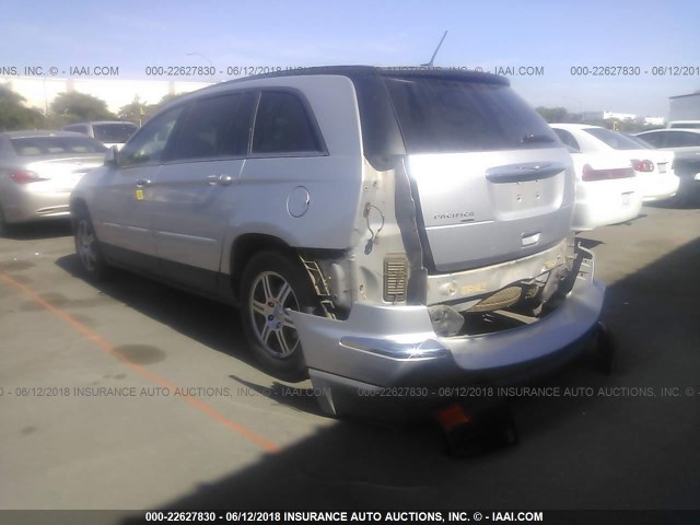 2A8GM68XX7R335816 - 2007 CHRYSLER PACIFICA TOURING SILVER photo 3