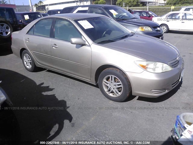 JTDBE32K820042123 - 2002 TOYOTA CAMRY LE/XLE/SE Qızıl foto 1