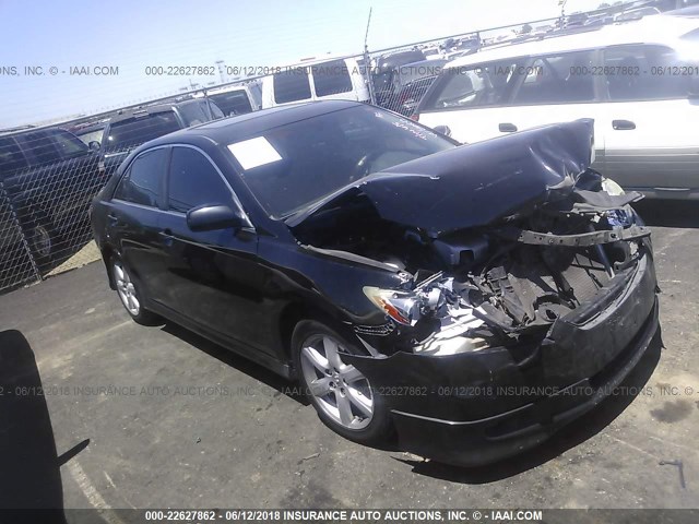4T1BK46K87U023009 - 2007 TOYOTA CAMRY NEW GENERAT LE/XLE/SE BLACK photo 1