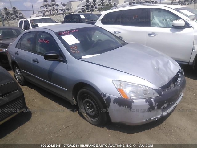 1HGCM56115A147204 - 2005 HONDA ACCORD DX SILVER photo 1