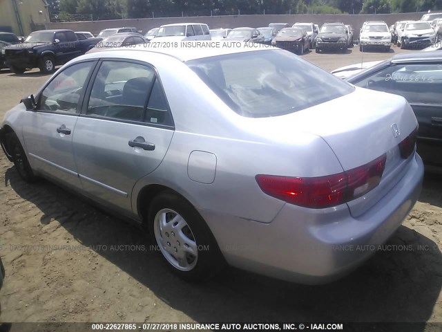 1HGCM56115A147204 - 2005 HONDA ACCORD DX SILVER photo 3