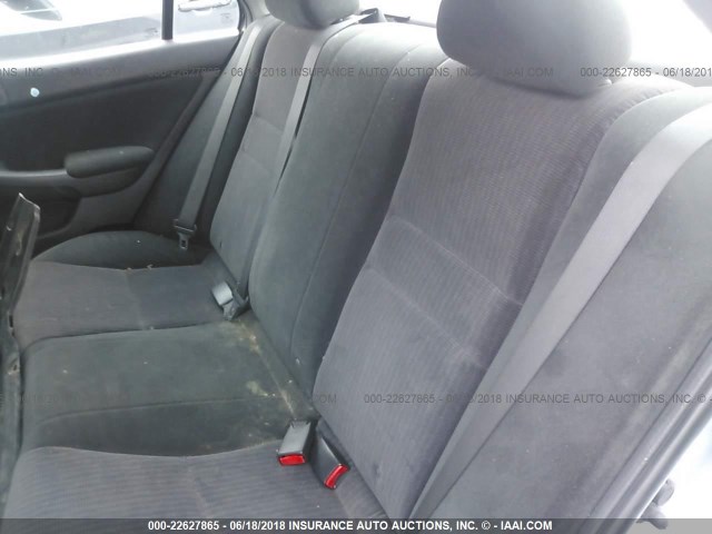 1HGCM56115A147204 - 2005 HONDA ACCORD DX SILVER photo 8