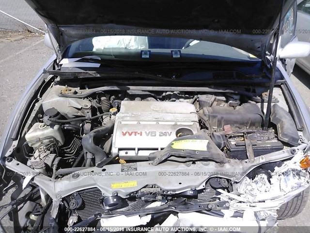 4T1BF30K83U052804 - 2003 TOYOTA CAMRY LE/XLE/SE 银色 照片 10