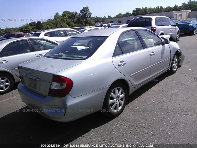 4T1BF30K83U052804 - 2003 TOYOTA CAMRY LE/XLE/SE 银色 照片 4
