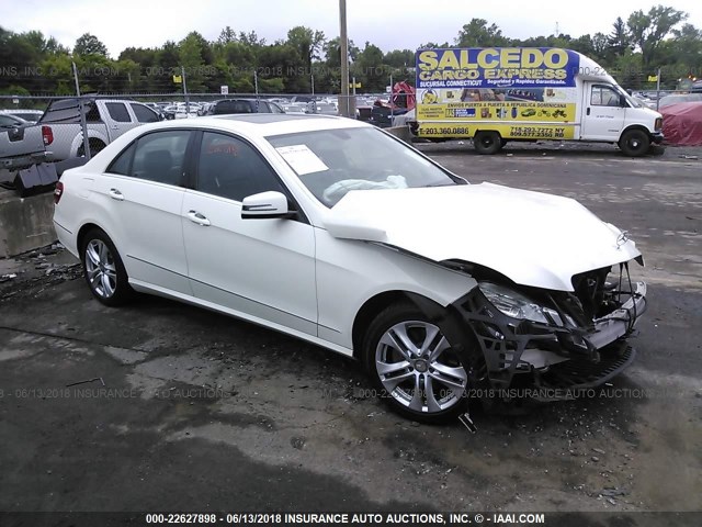 WDDHF8HB9BA489653 - 2011 MERCEDES-BENZ E 350 4MATIC WHITE photo 1