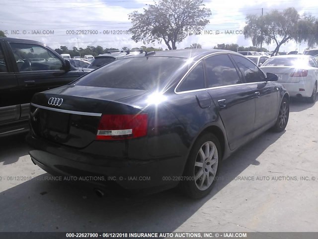 WAUDG74F85N061320 - 2005 AUDI A6 3.2 QUATTRO BLUE photo 4