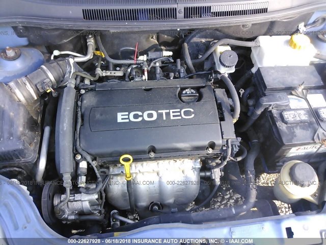 KL1TD56E49B374511 - 2009 CHEVROLET AVEO LS/LT ლურჯი ფოტო 10