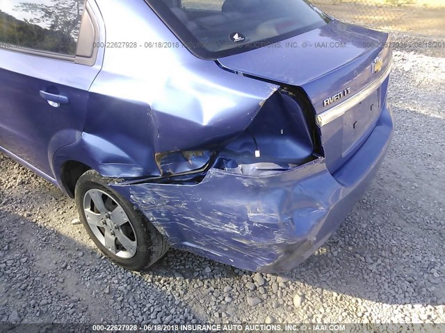 KL1TD56E49B374511 - 2009 CHEVROLET AVEO LS/LT ლურჯი ფოტო 6