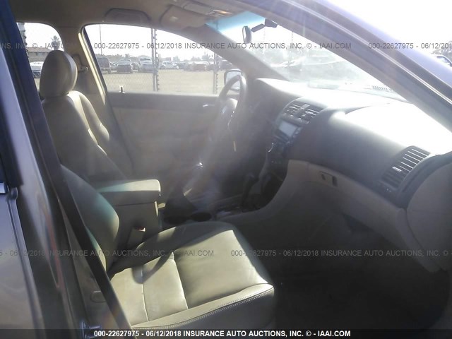 JHMCN36465C015214 - 2005 HONDA ACCORD HYBRID GOLD photo 5