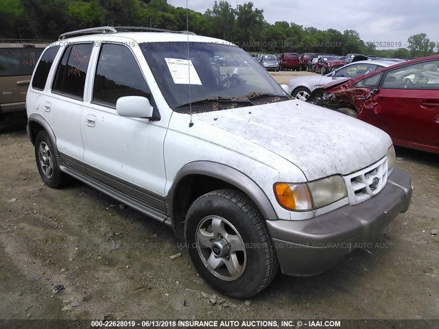 KNDJB723815079999 - 2001 KIA SPORTAGE WHITE photo 1