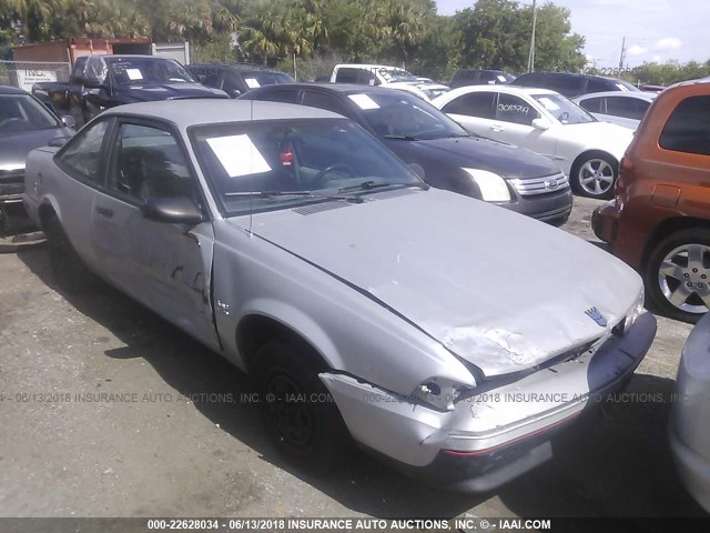 1G1JE1119J7116611 - 1988 CHEVROLET CAVALIER RS SILVER photo 6