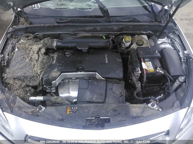 1G11B5SA1DF337158 - 2013 CHEVROLET MALIBU LS Gümüş foto 10