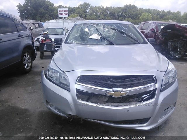 1G11B5SA1DF337158 - 2013 CHEVROLET MALIBU LS Gümüş foto 6
