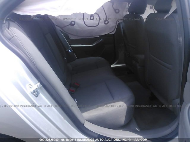 1G11B5SA1DF337158 - 2013 CHEVROLET MALIBU LS Gümüş foto 8