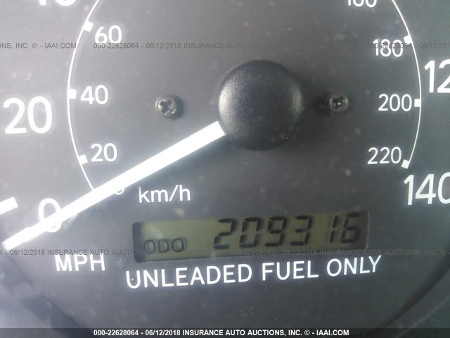 4T1BG22K8XU599923 - 1999 TOYOTA CAMRY CE/LE/XLE GRAY photo 7