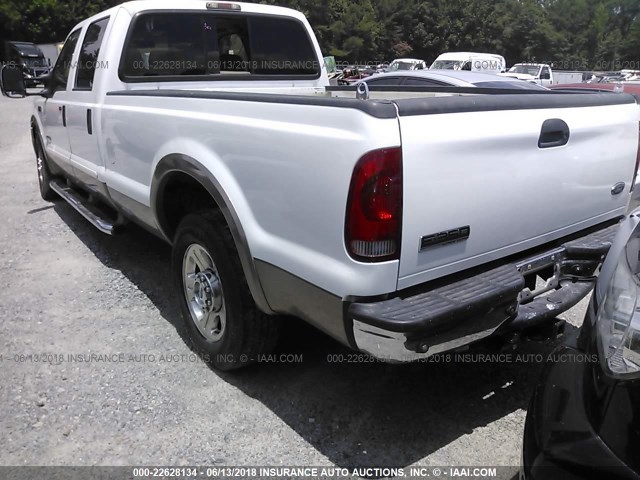 1FTWW30P66EC63547 - 2006 FORD F350 SRW SUPER DUTY WHITE photo 3