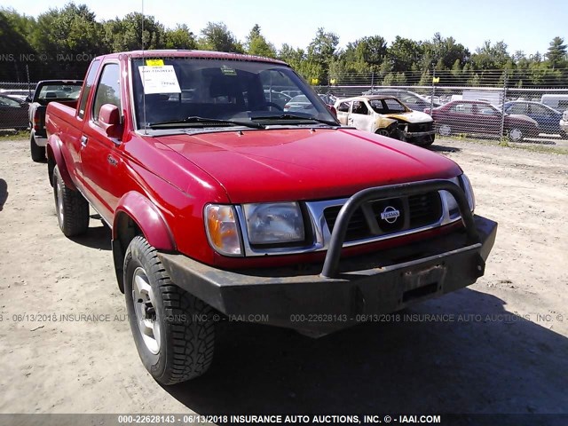 1N6ED26Y9YC375833 - 2000 NISSAN FRONTIER KING CAB XE/KING CAB SE RED photo 6