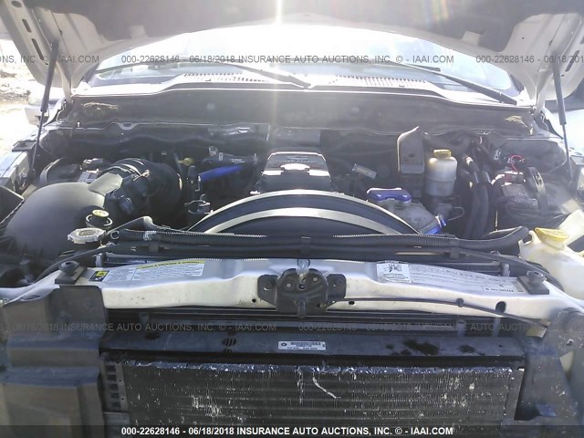 3D7KS28A48G172119 - 2008 DODGE RAM 2500 ST/SLT 灰色 照片 10