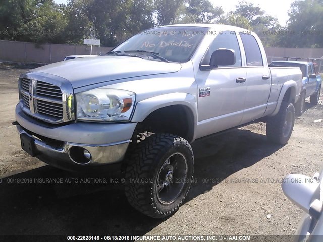 3D7KS28A48G172119 - 2008 DODGE RAM 2500 ST/SLT GRAY photo 2