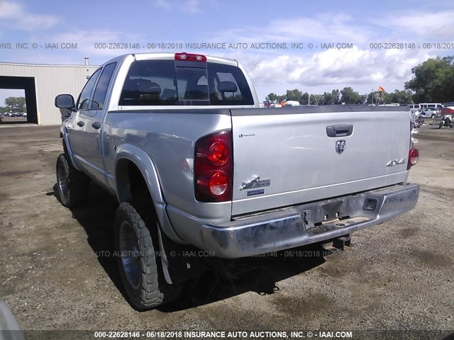 3D7KS28A48G172119 - 2008 DODGE RAM 2500 ST/SLT GRAY photo 3