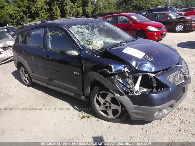 5Y2SL63835Z464049 - 2005 PONTIAC VIBE BLUE photo 1