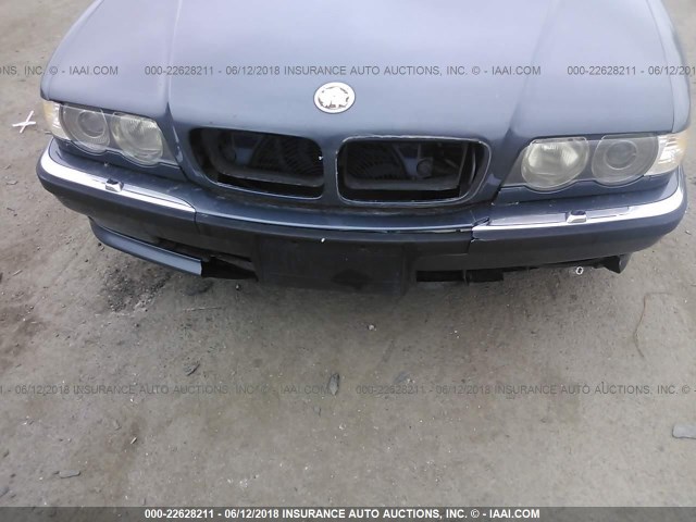 WBAGH834X1DP24144 - 2001 BMW 740 IL GRAY photo 6