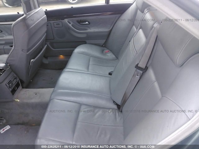 WBAGH834X1DP24144 - 2001 BMW 740 IL GRAY photo 8