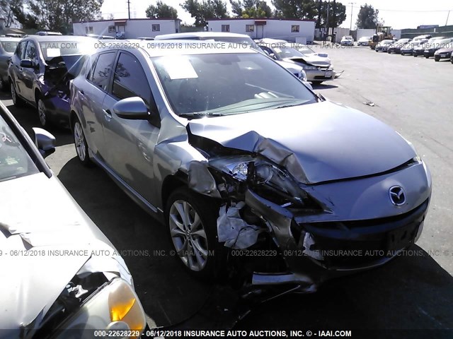 JM1BL1M64B1385340 - 2011 MAZDA 3 S SILVER photo 1