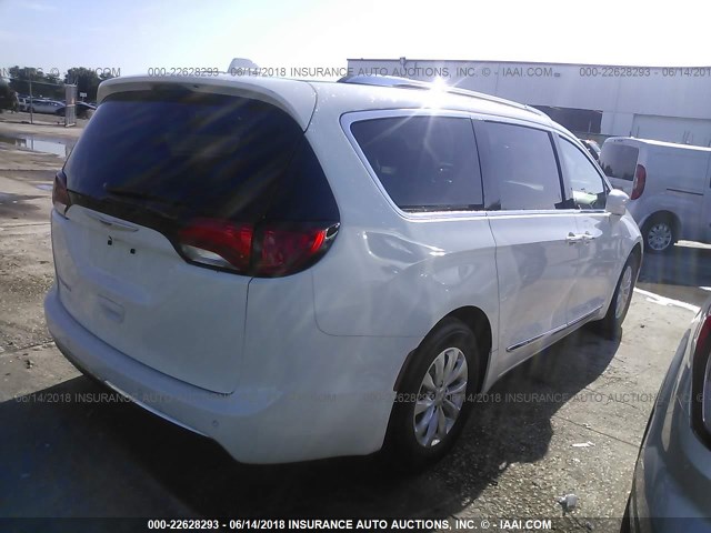 2C4RC1BG9JR204091 - 2018 CHRYSLER PACIFICA TOURING L Սպիտակ լուսանկար 4