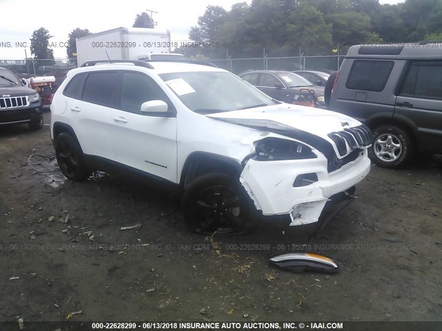 1C4PJMCB6JD546327 - 2018 JEEP CHEROKEE LATITUDE WHITE photo 1