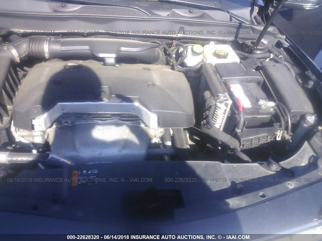 1G11H5SA9DF143329 - 2013 CHEVROLET MALIBU LTZ BLACK photo 10