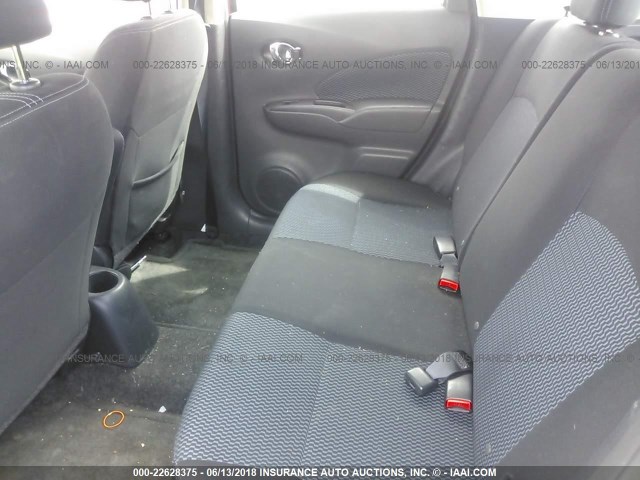 3N1CE2CP7GL388038 - 2016 NISSAN VERSA NOTE S/S PLUS/SV/SL/SR RED photo 8