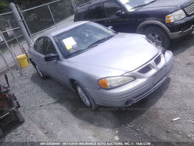 1G2NE52E2XM833738 - 1999 PONTIAC GRAND AM SE SILVER photo 1