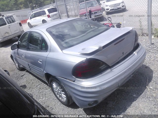 1G2NE52E2XM833738 - 1999 PONTIAC GRAND AM SE SILVER photo 3