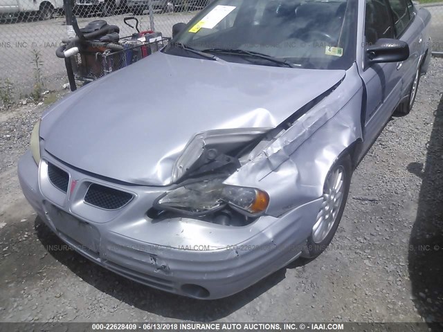 1G2NE52E2XM833738 - 1999 PONTIAC GRAND AM SE SILVER photo 6