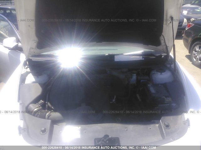 1G1ZH57B49F224864 - 2009 CHEVROLET MALIBU 1LT 白色 照片 10