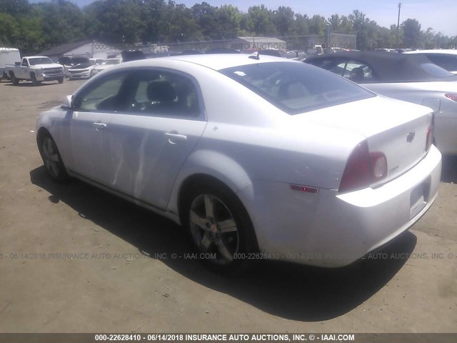 1G1ZH57B49F224864 - 2009 CHEVROLET MALIBU 1LT 白色 照片 3