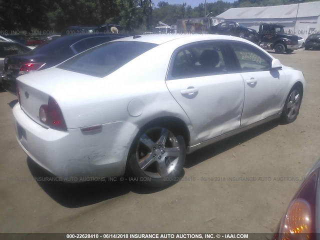 1G1ZH57B49F224864 - 2009 CHEVROLET MALIBU 1LT 白色 照片 4