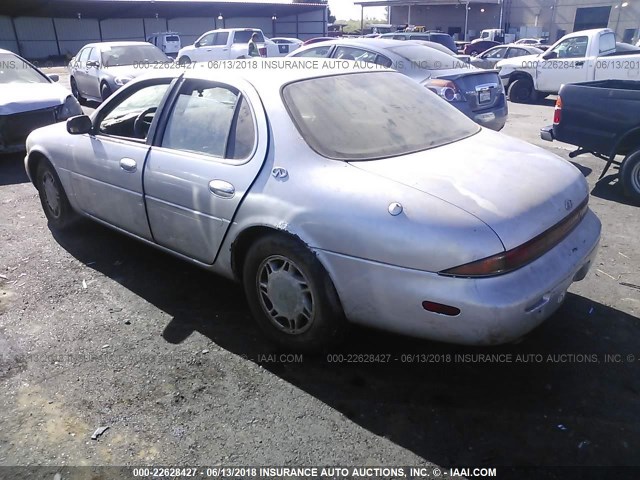 JNKAY21D6VM504416 - 1997 INFINITI J30 SILVER photo 3