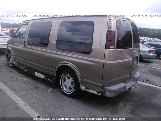 1GDFG15M6Y1118675 - 2000 GMC SAVANA RV G1500 BROWN photo 3