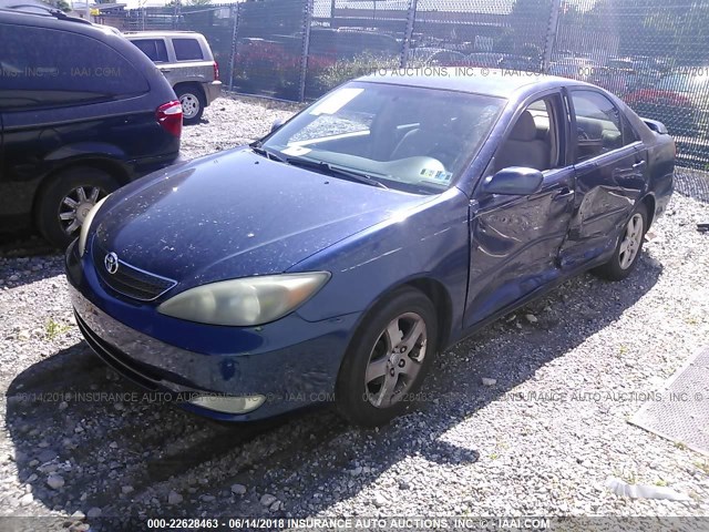 4T1BE32K03U671347 - 2003 TOYOTA CAMRY LE/XLE/SE Mavi foto 2