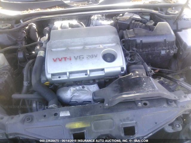 4T1FA38P54U032222 - 2004 TOYOTA CAMRY SOLARA SE/SLE შავი ფოტო 10