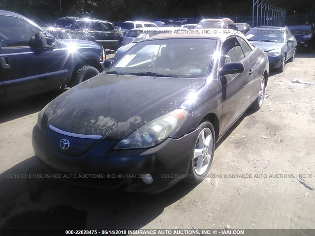 4T1FA38P54U032222 - 2004 TOYOTA CAMRY SOLARA SE/SLE შავი ფოტო 2